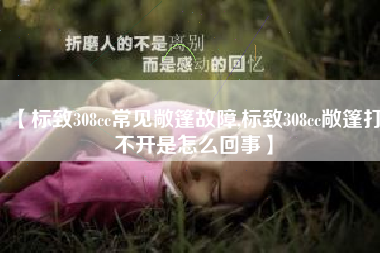 【标致308cc常见敞篷故障,标致308cc敞篷打不开是怎么回事】