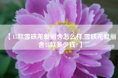 【15款雪铁龙爱丽舍怎么样,雪铁龙爱丽舍15款多少钱?】