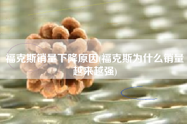 福克斯销量下降原因(福克斯为什么销量越来越强)