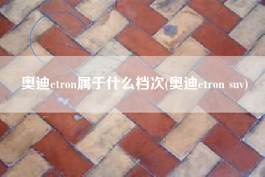 奥迪etron属于什么档次(奥迪etron suv)